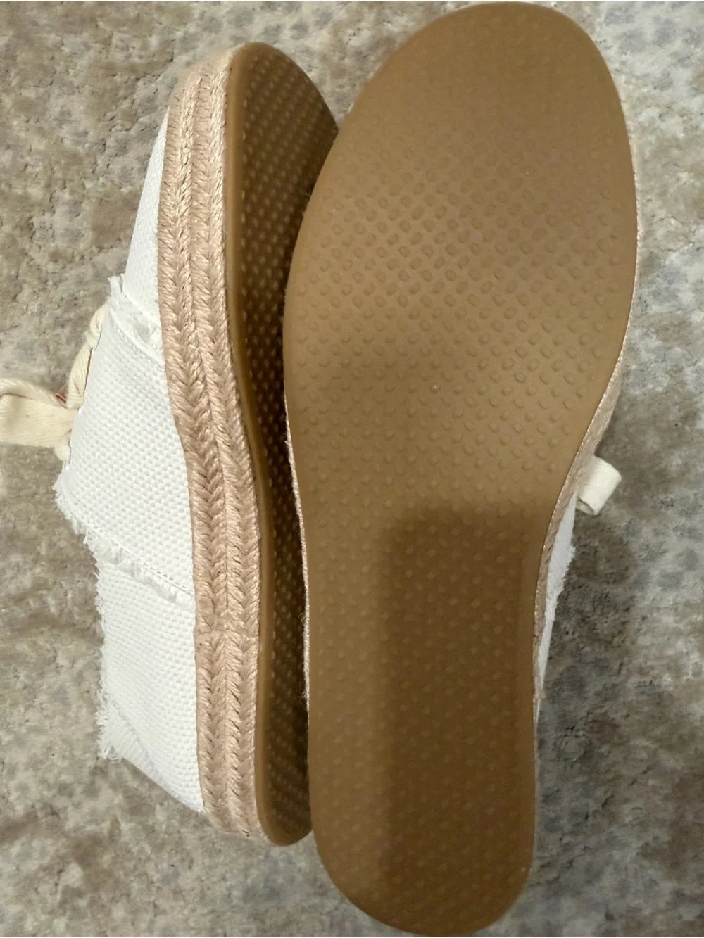 TOMS Womens Carolina Lace-Up Espadrille Size 10. NWT